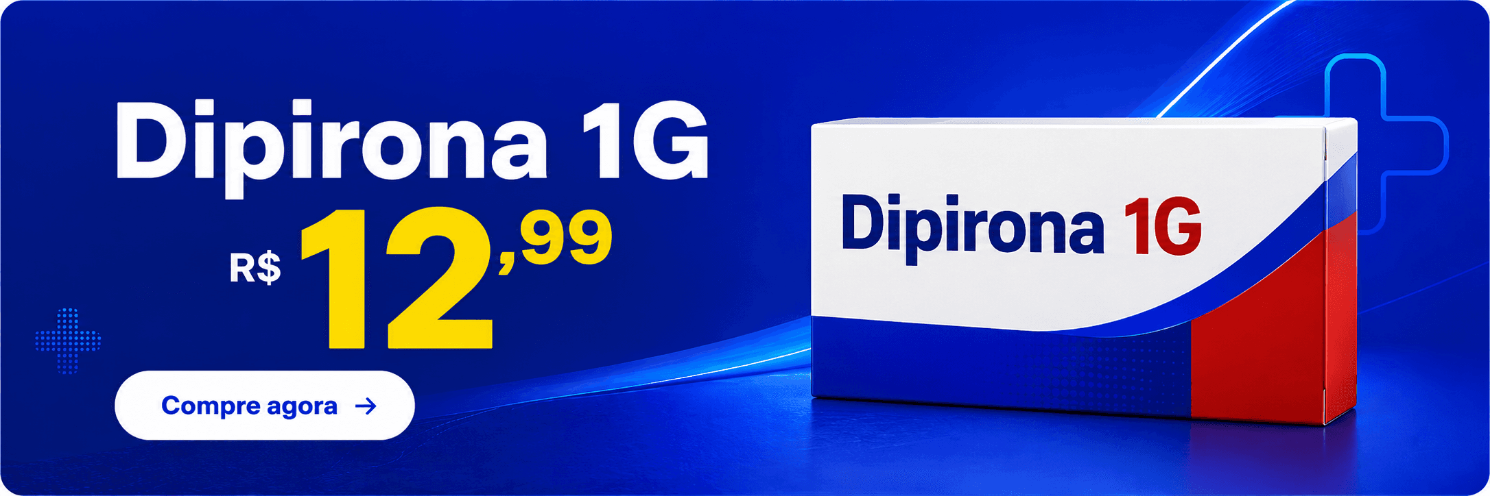 Dipirona 1G por R$ 12,99